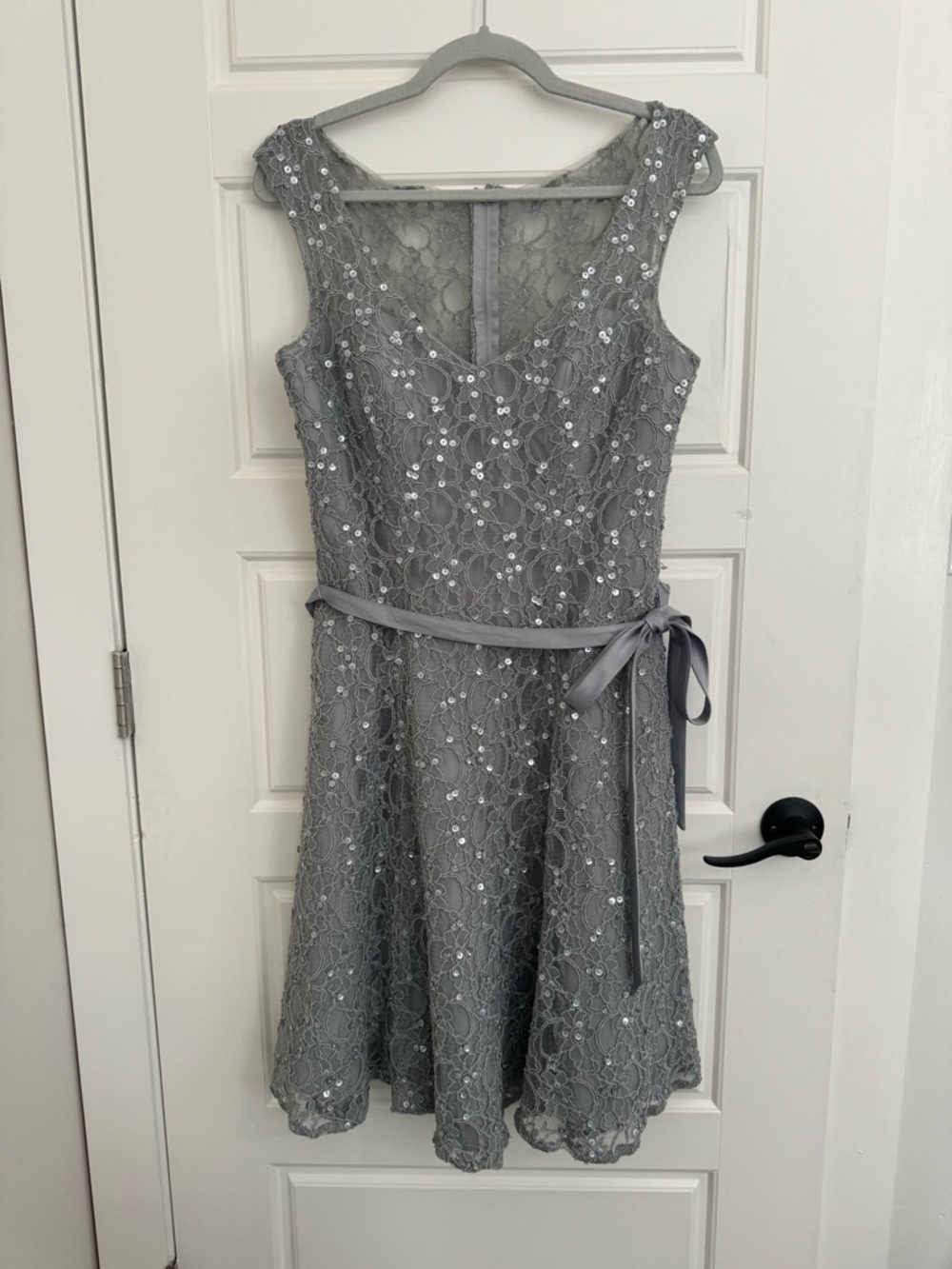 Morilee Dress with Sequin Detail size 14